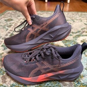 ASICS Women’s Running Shoes - purple and peach color